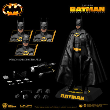 Beast Kingdom DAH-056 Batman 1989: Batman Dynamic 8ction Heroes Action Figure